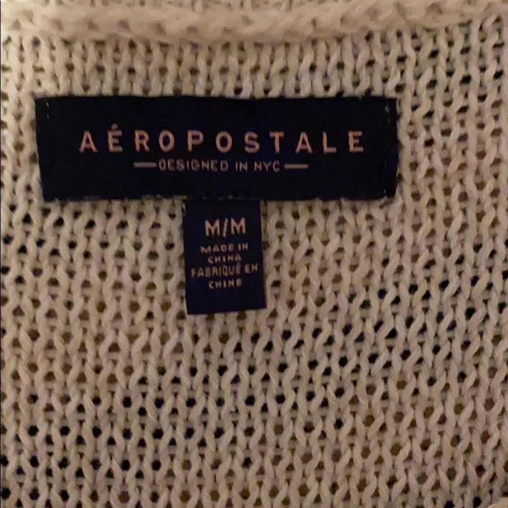 Aero Size M White Sweater - Picture 3 of 3
